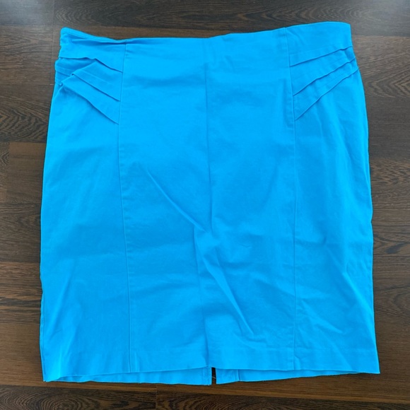 New York & Company pencil skirt Blue Size 16 (Cart E-118) - Picture 1 of 4